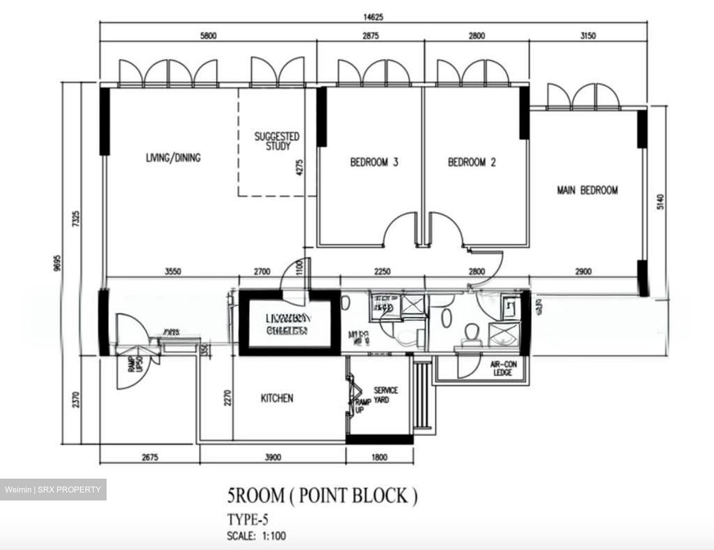 Blk 477A Hougang Capeview (Hougang), HDB 5 Rooms #537698301
